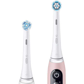 Elektrická zubná kefka iO6 Series Duo Pack White/ Pink Sand Extra Handle 2 ks